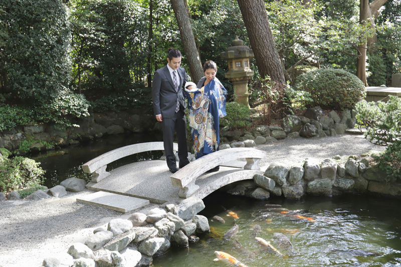 寒川神社の撮影スポット 神池