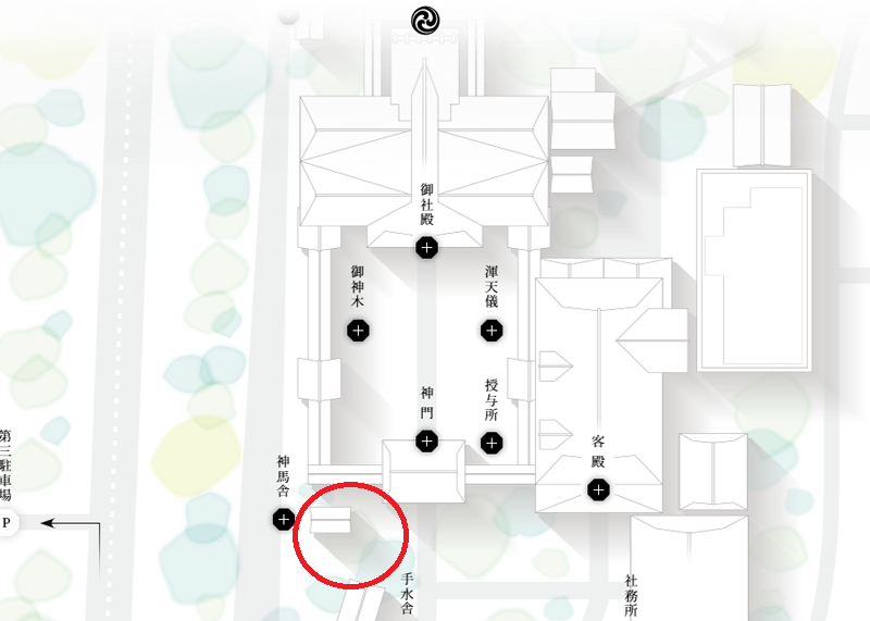 寒川神社の撮影スポット 神門