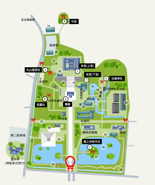 鶴岡八幡宮撮影スポット 太鼓橋