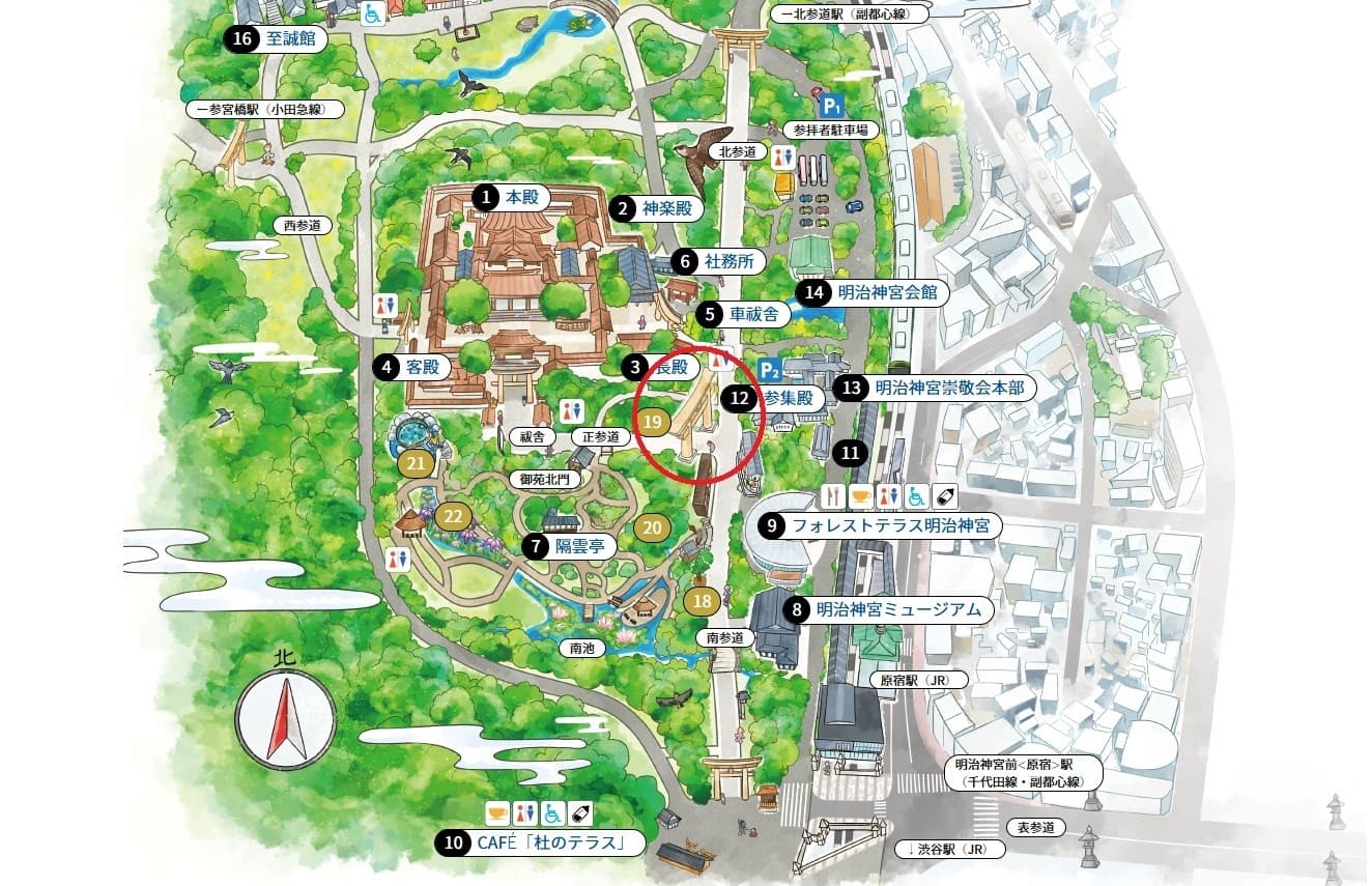 明治神宮撮影スポット 大鳥居