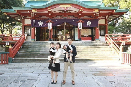 多摩川浅間神社の撮影スポット 拝殿