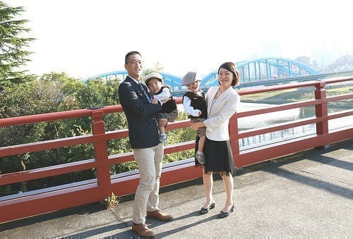 多摩川浅間神社の撮影スポット 見晴台