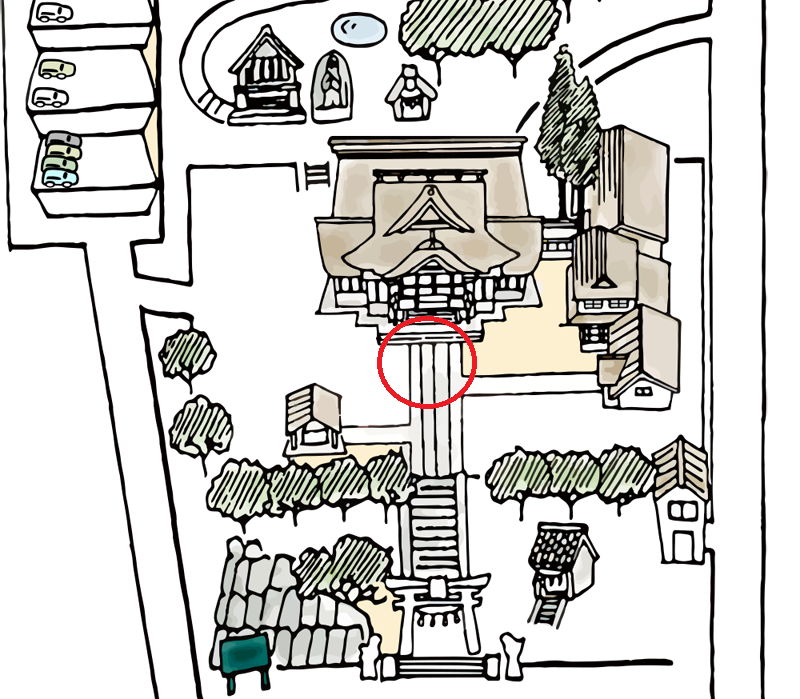 師岡熊野神社の撮影スポット 本殿