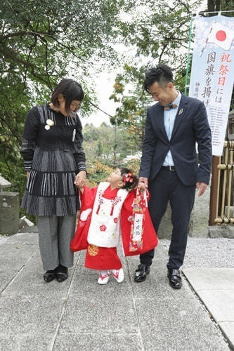 師岡熊野神社の撮影スポット 階段上