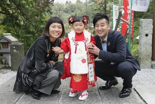師岡熊野神社の撮影スポット 階段上