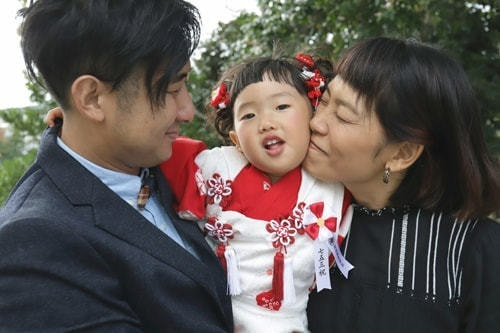 師岡熊野神社の撮影スポット さざれ石